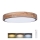 Hämardatav LED-laelamp IRON OAK LED/48W/230V 3000-6500K tamm, läbimõõt 40 cm + kaugjuhtimispult