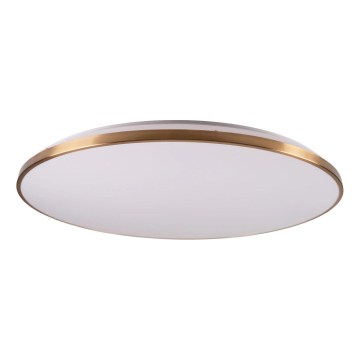 Hämardatav LED-laelamp KERN LED/100W/230V 3000/4000/6000K, läbimõõt 100 cm, kuldne + kaugjuhtimispult