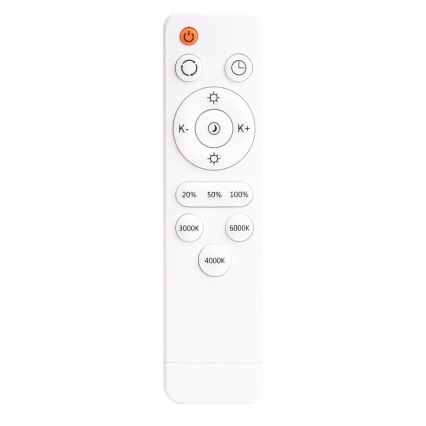 Hämardatav LED-laelamp KERN LED/100W/230V 3000/4000/6000K, läbimõõt 100 cm, kuldne + kaugjuhtimispult