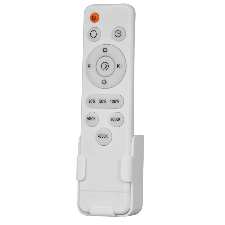 Hämardatav LED-laelamp KERN LED/100W/230V 3000/4000/6000K, läbimõõt 100 cm, kuldne + kaugjuhtimispult
