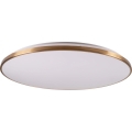 Hämardatav LED-laelamp KERN LED/80W/230V 3000/4000/6000K ø 80 cm kuldne + kaugjuhtimispult