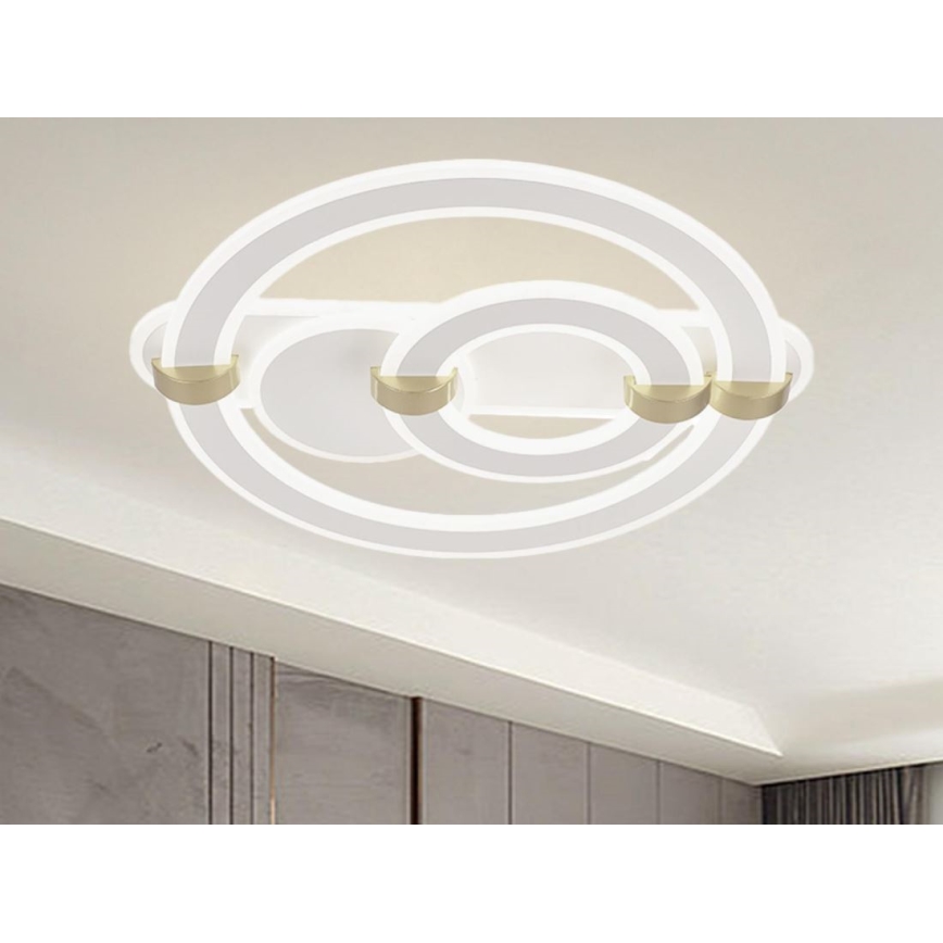 Hämardatav LED-laelamp LED/120W/230V 3000-6500K + kaugjuhtimispult