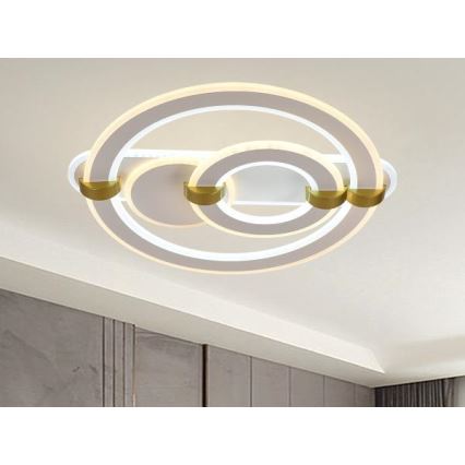 Hämardatav LED-laelamp LED/120W/230V 3000-6500K + kaugjuhtimispult