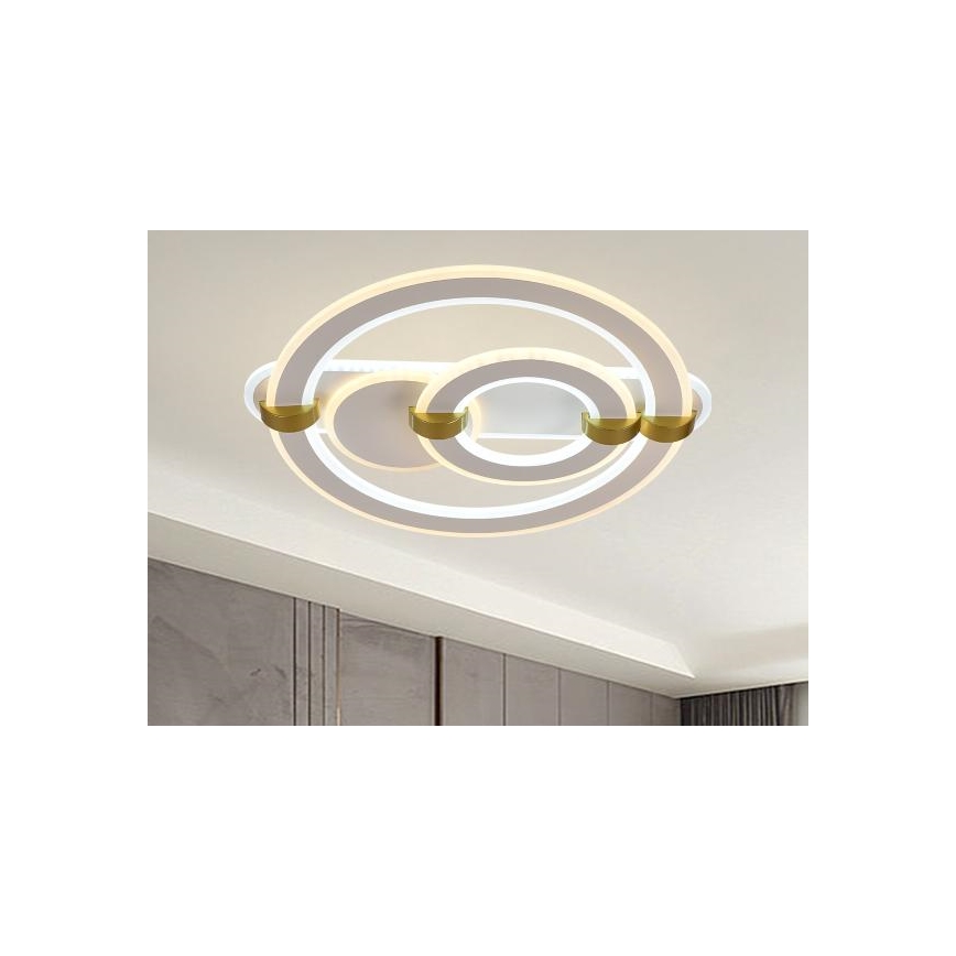 Hämardatav LED-laelamp LED/120W/230V 3000-6500K + kaugjuhtimispult
