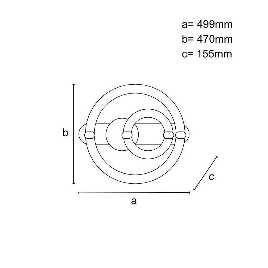 Hämardatav LED-laelamp LED/120W/230V 3000-6500K + kaugjuhtimispult