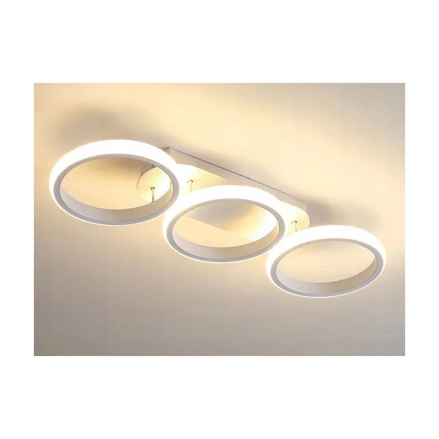 LED hämardatav laevalgusti LED/30W/230V 3000-6500K valge Wi-Fi Tuya + kaugjuhtimispult