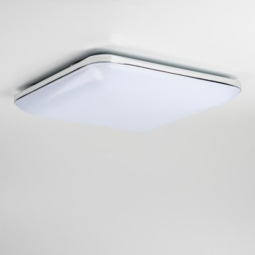 Hämardatav LED laelamp LED/42W/230V 3000-6500K 49x49 cm valge + kaugjuhtimispult