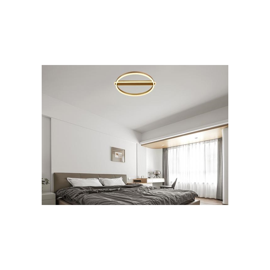 Hämardatav LED-laelamp LED/60W/230V 3000-6500K + kaugjuhtimispuldiga