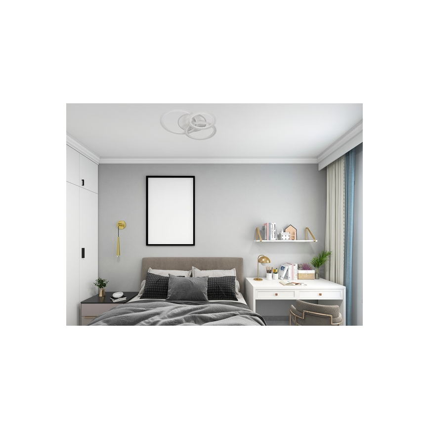 Hämardatav LED-laelamp LED/90W/230V 3000-6500K + kaugjuhtimispult
