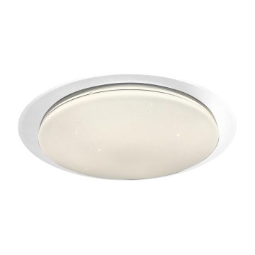 Hämardatav LED-laelamp SONIC LED/24W/230V 3000-6000K, läbimõõt 40 cm, valge + kaugjuhtimispult