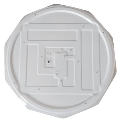 Hämardatav LED-laevalgusti HEX LED/72W/230V 3000-6000K läbimõõt 50 cm valge + kaugjuhtimispult