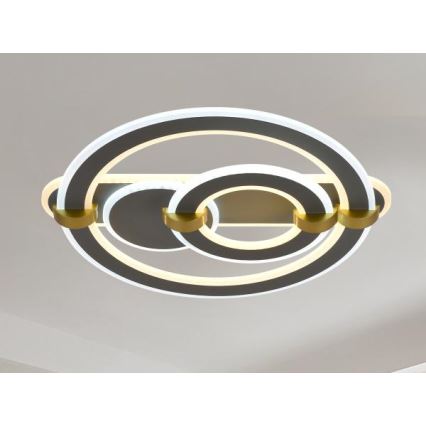 Hämardatav LED-laevalgusti LED/120W/230V 3000-6500K + kaugjuhtimispult