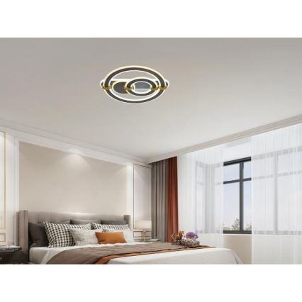 Hämardatav LED-laevalgusti LED/120W/230V 3000-6500K + kaugjuhtimispult