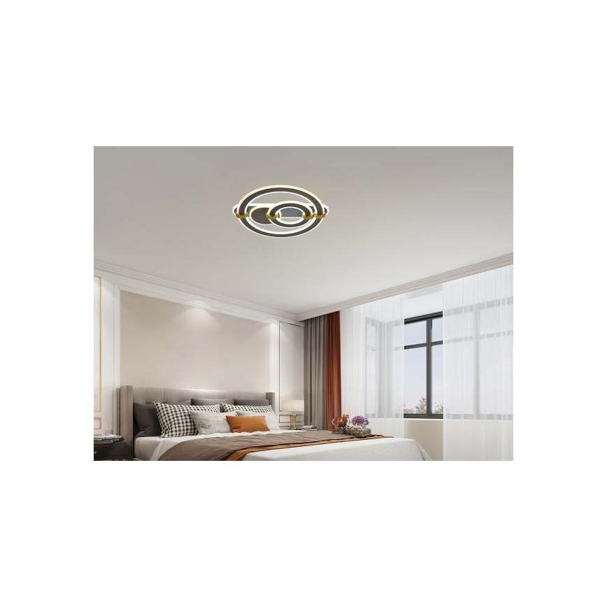 Hämardatav LED-laevalgusti LED/120W/230V 3000-6500K + kaugjuhtimispult