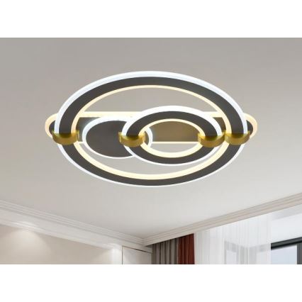 Hämardatav LED-laevalgusti LED/120W/230V 3000-6500K + kaugjuhtimispult