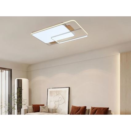 Hämardatav LED-laevalgusti LED/280W/230V 3000-6500K + kaugjuhtimispult