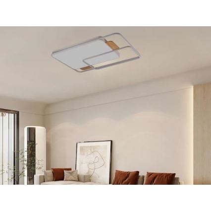 Hämardatav LED-laevalgusti LED/280W/230V 3000-6500K + kaugjuhtimispult