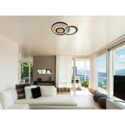 Hämardatav LED laevalgusti LED/95W/230V 3000-6500K + kaugjuhtimispult