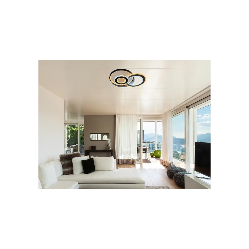 Hämardatav LED laevalgusti LED/95W/230V 3000-6500K + kaugjuhtimispult