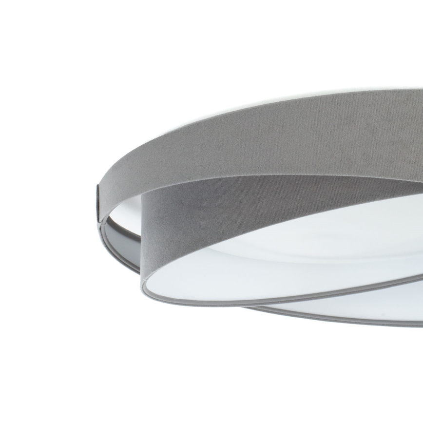 Hämardatav laelamp SMART GALAXY MODERN LED/24W/230V 3000-6500K läbimõõt 55 cm hall/valge + kaugjuhtimispult