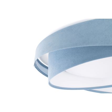 LED hämardatav laelamp SMART GALAXY MODERN LED/24W/230V 3000-6500K läbimõõt 55 cm sinine + kaugjuhtimispult