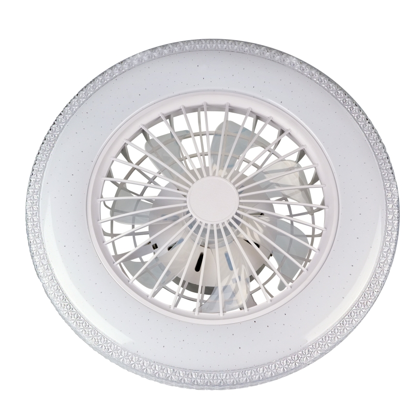 Hämardatav LED-laelamp ventilaatoriga EGYPT LED/48W/230V 3000-6500K valge + kaugjuhtimispult