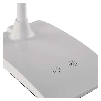 Hämardatav LED-laualamp EDDY LED/6W/230V 3000/4500/6800K valge