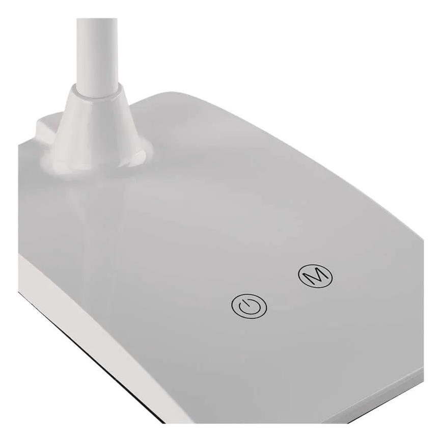 Hämardatav LED-laualamp EDDY LED/6W/230V 3000/4500/6800K valge