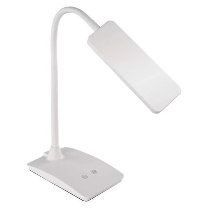 Hämardatav LED-laualamp EDDY LED/6W/230V 3000/4500/6800K valge