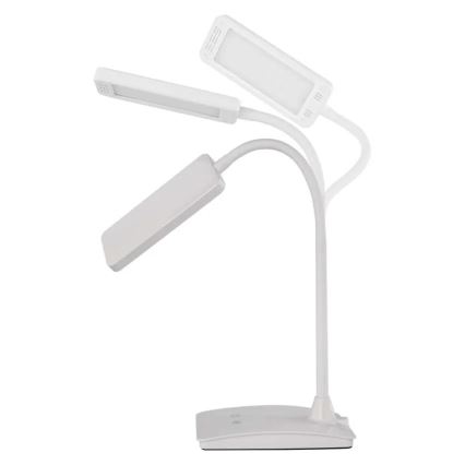 Hämardatav LED-laualamp EDDY LED/6W/230V 3000/4500/6800K valge