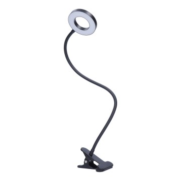 Hämardatav LED-laualamp klambriga LED/8W/230V 3000/4000/5000K must