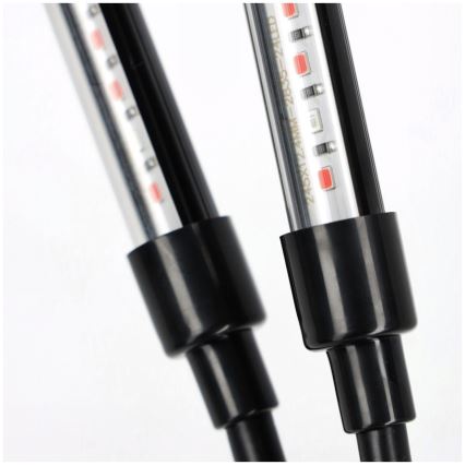 Hämardatav painduv LED-lauavalgusti taimede kasvatamiseks VITARO 4xLED/10W/230V must