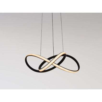 Hämardatav kaabliga riputatav LED-lühter LED/65W/230V 3000-6500K läbimõõt 49 cm + kaugjuhtimispult