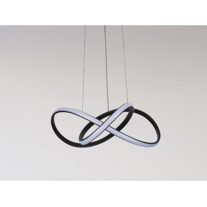 Hämardatav kaabliga riputatav LED-lühter LED/65W/230V 3000-6500K läbimõõt 49 cm + kaugjuhtimispult