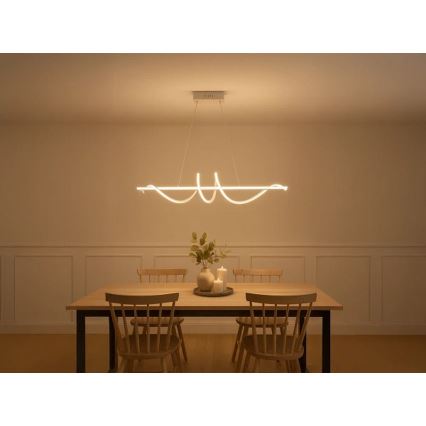 Hämardatav LED-lühter kaablil LED/50W/230V 3000-6500K 100 cm + kaugjuhtimispult