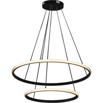 Hämardatav LED-lühter kaablil LED/55W/230V 3000-6500K läbimõõt 60 cm + kaugjuhtimispult