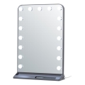 Hämardatav LED-meigipeegel HOLLYWOOD LED/18W/230V 3000/4200/6000K hall