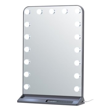 Hämardatav LED-meigipeegel HOLLYWOOD LED/18W/230V 3000/4200/6000K hall