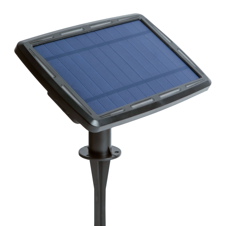 LED hämardatav päikesevalguskett 25xLED/1,5W/3,7/5V 2700-10000K 2200 mAh 15 m IP65 must + kaugjuhtimispult