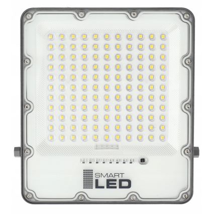 Hämardatav LED-reflektor päikesepaneeliga LED/150W/3,2V 5000K 15000 mAh IP65 must + kaugjuhtimispult