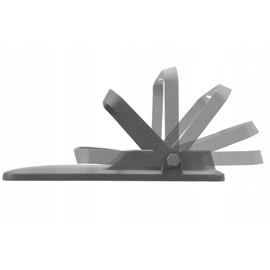 Hämardatav LED-reflektor päikesepaneeliga LED/150W/3,2V 5000K 15000 mAh IP65 must + kaugjuhtimispult