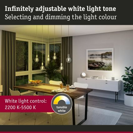 Hämardatav LED-pirn FILAMENT E27/7,5W/230V 2200-5500K - Paulmann 29155