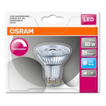 Hämardatav LED-pirn GU10/8W/230V 4000K - Osram