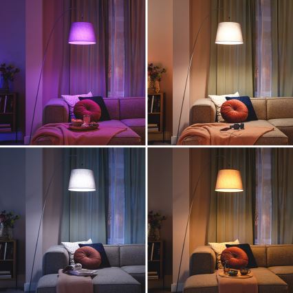 RGB-LED hämardatav pirn Philips SMART P45 E14/4,9W/230V 2200-6500K CRI 90