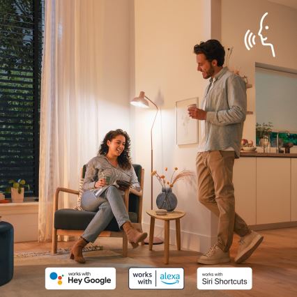 RGB-LED hämardatav pirn Philips SMART P45 E14/4,9W/230V 2200-6500K CRI 90