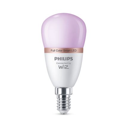 RGB-LED hämardatav pirn Philips SMART P45 E14/4,9W/230V 2200-6500K CRI 90