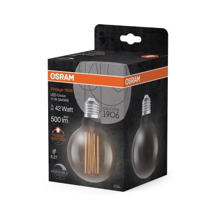 Hämardatav LED-pirn VINTAGE FILAMENT E27/11W/230V 1800K - Osram