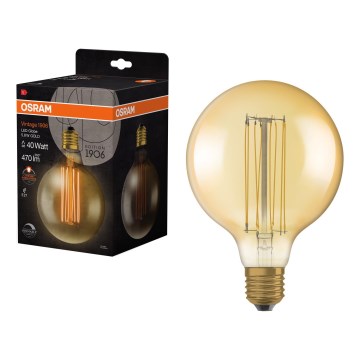 Hämardatav LED-pirn VINTAGE FILAMENT E27/5,8W/230V 2200K - Osram