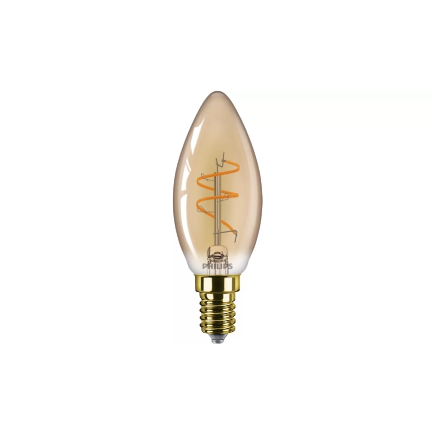 Hämardatav LED-pirn VINTAGE Philips B35 E14/2,7W/230V 1800K CRI 90