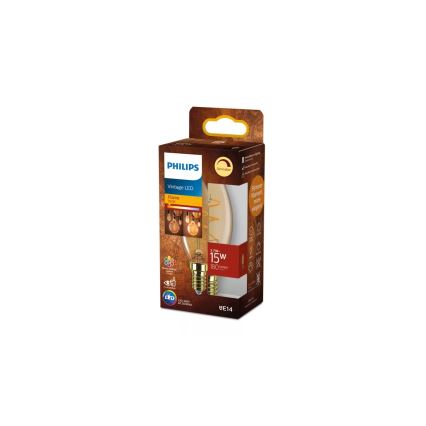 Hämardatav LED-pirn VINTAGE Philips B35 E14/2,7W/230V 1800K CRI 90